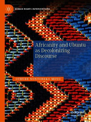 cover image of Africanity and Ubuntu as Decolonizing Discourse